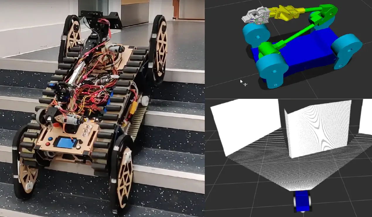 Cambridge university robotics society - Rescue robot using ROS